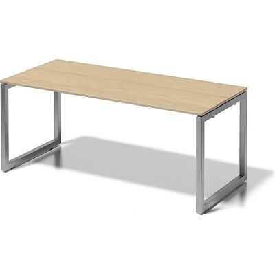 BISLEY Schreibtisch CITO - O-Rahmen, 740x1800x800mm, Silber, Ahornplatte BISLEY Schreibtisch CITO - O-Rahmen, 740x1800x800mm, Silber, Ahornplatte
