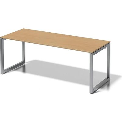 BISLEY CITO Schreibtisch - O-Rahmen, 740x2000x800 mm, Silber, Buche Top BISLEY CITO Schreibtisch - O-Rahmen, 740x2000x800 mm, Silber, Buche Top