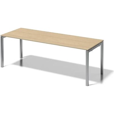 BISLEY CITO U-förmiger Schreibtisch - Silber, 220x80cm BISLEY CITO U-förmiger Schreibtisch - Silber, 220x80cm
