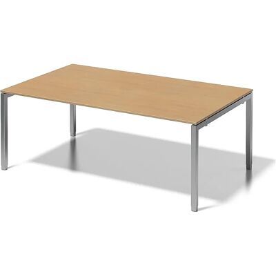 BISLEY CITO Schreibtisch - U-Rahmen, Holztisch, Silber - Büromöbel BISLEY CITO Schreibtisch - U-Rahmen, Holztisch, Silber - Büromöbel