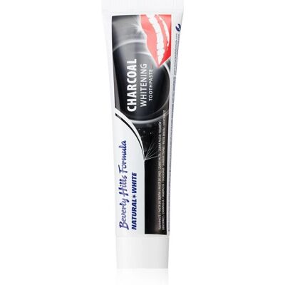 Dentifrice blanchissant au charbon naturel Beverly Hills Formula - Dentifrice - Publicité Dentifrice blanchissant au charbon naturel Beverly Hills Formula - Dentifrice - Publicité