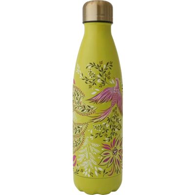 Sara Miller Haveli Garden Lime Bird of Paradise Stainless Steel Water Bottle - Water Bottle Sara Miller Haveli Garden Lime Bird of Paradise Stainless Steel Water Bottle - Water Bottle