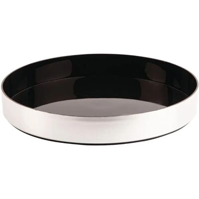 Olympia Schwarze Anti-Rutsch-Runde Bar-Tablett - 330 mm Olympia Schwarze Anti-Rutsch-Runde Bar-Tablett - 330 mm