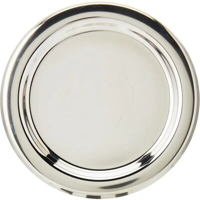 Piatto da servizio in acciaio inox FourniResto - Ø 140 mm Piatto da servizio in acciaio inox FourniResto - Ø 140 mm