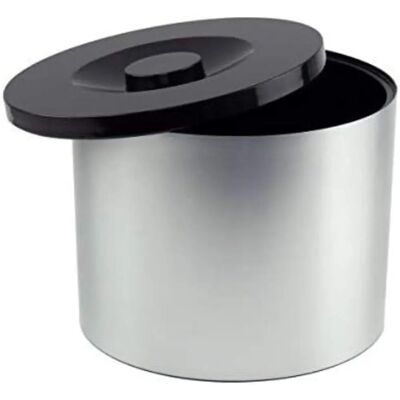 Beaumont 6L Aluminum Ice Bucket - Silver/Black - Ice Bucket Beaumont 6L Aluminum Ice Bucket - Silver/Black - Ice Bucket