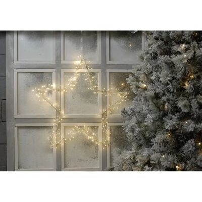 Edit Lighting 49619 - Warm white 60cm starburst hanging star decoration Edit Lighting 49619 - Warm white 60cm starburst hanging star decoration