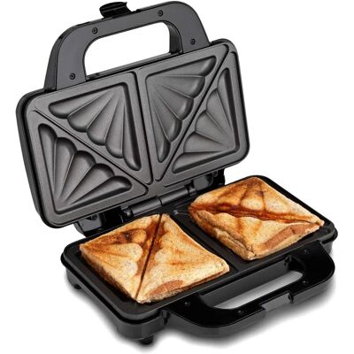 Sensio Home Deep Fill Sandwich Toaster - Non-Stick Silver Sensio Home Deep Fill Sandwich Toaster - Non-Stick Silver