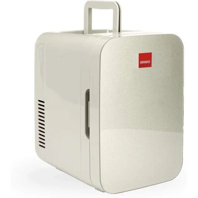 Sensio Home 10L Mini Fridge Cooler & Warmer - Compact Portable Silver 12V Sensio Home 10L Mini Fridge Cooler & Warmer - Compact Portable Silver 12V