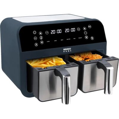Sensio Home Dual Basket Zone 8L Air Fryer - Air Fryer Sensio Home Dual Basket Zone 8L Air Fryer - Air Fryer