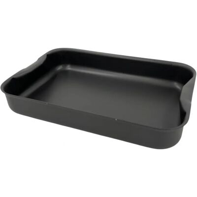 Samuel Groves Hard Anodised 12 Roasting Dish - Roasting Dish with Handles - 12 Inch Samuel Groves Hard Anodised 12 Roasting Dish - Roasting Dish with Handles - 12 Inch