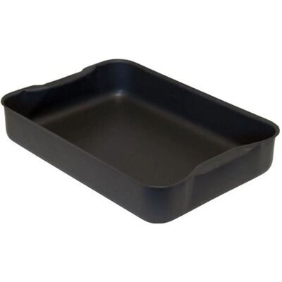 Mermaid by Samuel Groves Hard Anodised 16 Roaster - Roasting Dish with Handles Mermaid by Samuel Groves Hard Anodised 16 Roaster - Roasting Dish with Handles