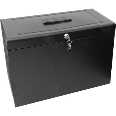 Unbranded Home File with 5 Suspension Files and Index Tabs - File Box Unbranded Home File with 5 Suspension Files and Index Tabs - File Box