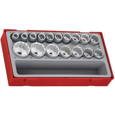 Teng Tools TT1217 17-teiliges 1/2" Steckschlüsselsatz - Werkzeuge & Zubehör Teng Tools TT1217 17-teiliges 1/2" Steckschlüsselsatz - Werkzeuge & Zubehör