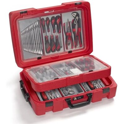 Teng Tools Teng SC01 Malette de service portable de 113 pièces - Type d'outil - Publicité Teng Tools Teng SC01 Malette de service portable de 113 pièces - Type d'outil - Publicité
