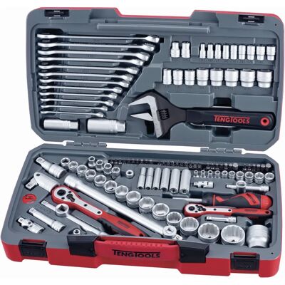 Teng Tools TM127 Socket Wrench Set - 127 Pieces Teng Tools TM127 Socket Wrench Set - 127 Pieces