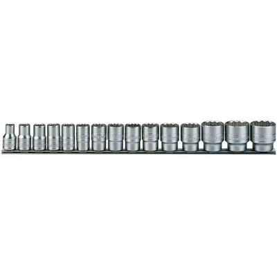 Conjunto de 15 peças Teng Tools M1215MM - 12 pontos Conjunto de 15 peças Teng Tools M1215MM - 12 pontos