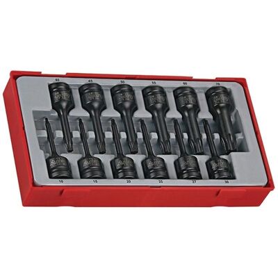 TENGTOOLS - TT9212 - 1/2'' acionamento - 19-32 mm - Conjunto de soquetes TENGTOOLS - TT9212 - 1/2'' acionamento - 19-32 mm - Conjunto de soquetes