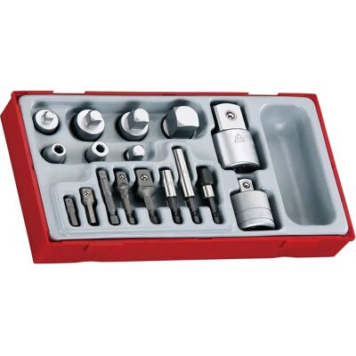 Teng Tools TTADP17 Drehmomentschlüssel Zubehör - 17-teiliges Set Teng Tools TTADP17 Drehmomentschlüssel Zubehör - 17-teiliges Set