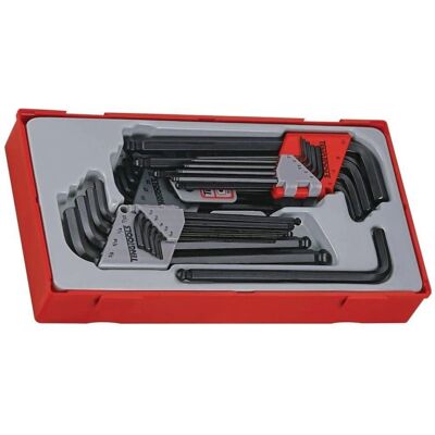 Ensemble de Clés Hexagonales et TX Teng Tools TTHT28, 28 Pièces - Publicité Ensemble de Clés Hexagonales et TX Teng Tools TTHT28, 28 Pièces - Publicité