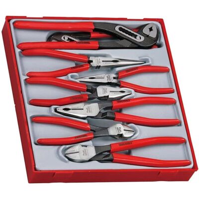 Juego de Pinzas Teng Tools TTD441 de 8 Piezas - Juego de Alicates Juego de Pinzas Teng Tools TTD441 de 8 Piezas - Juego de Alicates