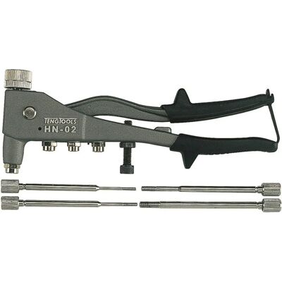 Teng Tools Nietenwerkzeug - Austauschbare Mandrills, 4 Größen - Nietenpistole Teng Tools Nietenwerkzeug - Austauschbare Mandrills, 4 Größen - Nietenpistole