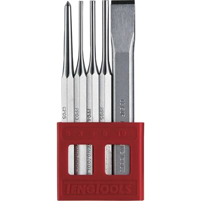 Teng Tools PCX05 Satz Meißel und Puncher Teng Tools PCX05 Satz Meißel und Puncher