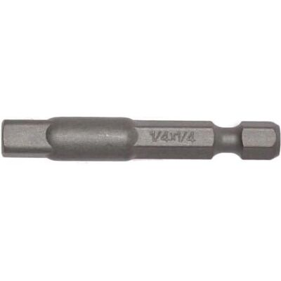Adaptador Teng Tools - Hex 1/4 para Quadrado - 50mm - Acessório Adaptador Teng Tools - Hex 1/4 para Quadrado - 50mm - Acessório