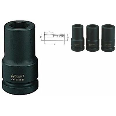 Teng Teng Deep Impact Socket Hexagon 6 Point 3/4in Drive 38mm - Impact Socket Teng Teng Deep Impact Socket Hexagon 6 Point 3/4in Drive 38mm - Impact Socket
