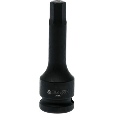 TengTools Schlagsockel 1/2" Hex, 78mm, Chrom-Molybdän - Impact Socket TengTools Schlagsockel 1/2" Hex, 78mm, Chrom-Molybdän - Impact Socket