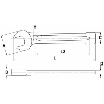 Teng Tools - Llave de impacto 50mm - Herramienta Teng Tools - Llave de impacto 50mm - Herramienta