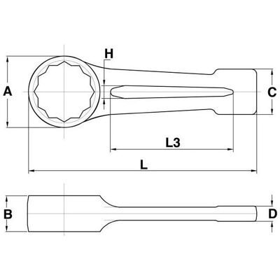 Teng Tools - Llave de impacto 50mm - Impact Wrench Teng Tools - Llave de impacto 50mm - Impact Wrench