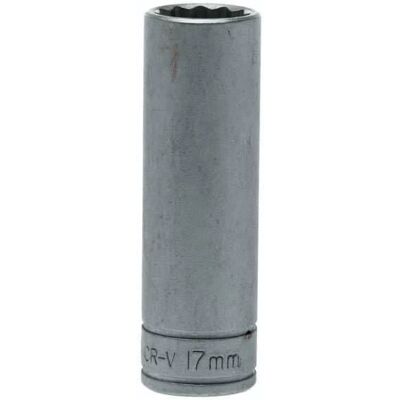 Teng M120617C Chrom-Vanadium Tiefes 12-Eck-Sockel - 17mm Teng M120617C Chrom-Vanadium Tiefes 12-Eck-Sockel - 17mm