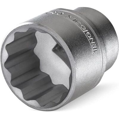 Teng Bi-Hexagon Socket 12 Point Regular A/F 1/2in Drive 1.1/16in - Socket Teng Bi-Hexagon Socket 12 Point Regular A/F 1/2in Drive 1.1/16in - Socket