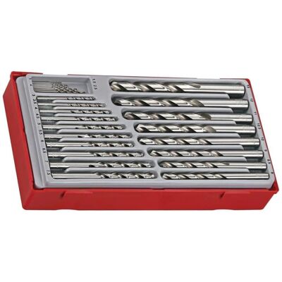Teng Tools TTDB028 28-teiliges Bohrer-Set - Metall, Spiral Teng Tools TTDB028 28-teiliges Bohrer-Set - Metall, Spiral
