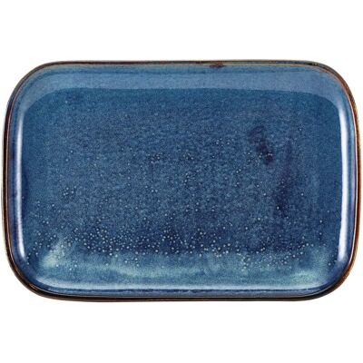 Genware Terra Aqua Blue Rectangular Plate - 34.5x23.5cm Genware Terra Aqua Blue Rectangular Plate - 34.5x23.5cm