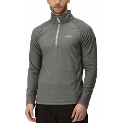 Regatta Montes Maglia in pile leggera con mezza zip - Grigio chiaro - M Regatta Montes Maglia in pile leggera con mezza zip - Grigio chiaro - M