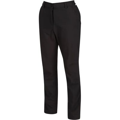 Regatta Damen Fenton Softshell-Hose - Wasserabweisend, Winddicht - Schwarz Regatta Damen Fenton Softshell-Hose - Wasserabweisend, Winddicht - Schwarz