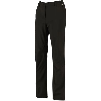 Calças Softshell Resistentes à Água Regatta Fenton - Preto - Tamanho 16L Calças Softshell Resistentes à Água Regatta Fenton - Preto - Tamanho 16L