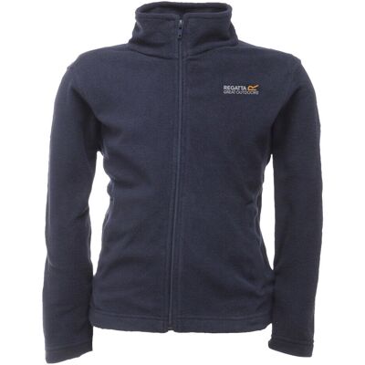 Regatta Veste Fleece King II Enfant à Zip Complet - Marine - Publicité Regatta Veste Fleece King II Enfant à Zip Complet - Marine - Publicité
