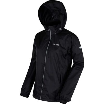 Veste imperméable et pliable Regatta Corinne IV - Noir - Taille 10 Veste imperméable et pliable Regatta Corinne IV - Noir - Taille 10