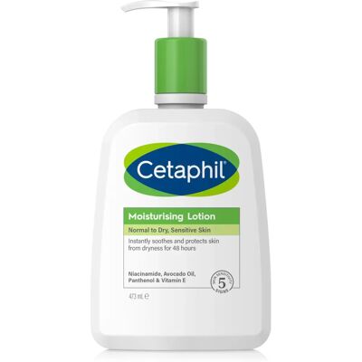 Cetaphil Moisturising Lotion - 473ml - Suitable for dry, sensitive skin Cetaphil Moisturising Lotion - 473ml - Suitable for dry, sensitive skin