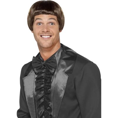 Peruka Bowl Cut z lat 90. - Brązowa - Kostium dla dorosłych Peruka Bowl Cut z lat 90. - Brązowa - Kostium dla dorosłych