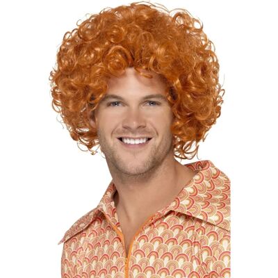 Kręcona peruka afro w kolorze imbiru Kręcona peruka afro w kolorze imbiru