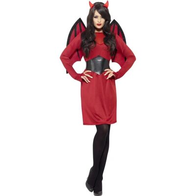 Smiffys Red/Black She-Devil Costume - Halloween Smiffys Red/Black She-Devil Costume - Halloween