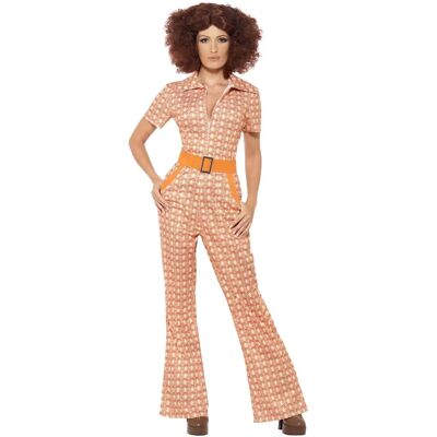 Smiffys 1970 Jumpsuit Chic Costume - Costumes for Adults Smiffys 1970 Jumpsuit Chic Costume - Costumes for Adults