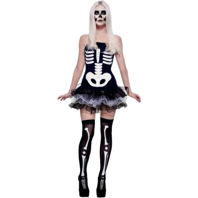 Smiffys Damen Skelett Outfit mit Tutu - Halloween Kostüm Smiffys Damen Skelett Outfit mit Tutu - Halloween Kostüm