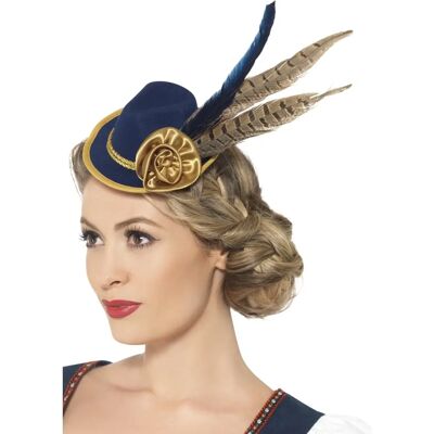 Smiffys Smiffy's 45399 Cappello Mini Bavarese Autentico di Oktoberfest - Oktoberfest Smiffys Smiffy's 45399 Cappello Mini Bavarese Autentico di Oktoberfest - Oktoberfest
