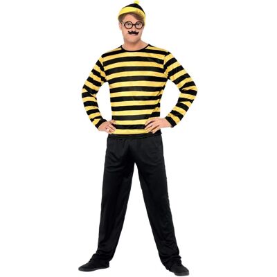 Costume Odlaw di Smiffys - Adulti Nero/Giallo - Costume di Wally Costume Odlaw di Smiffys - Adulti Nero/Giallo - Costume di Wally