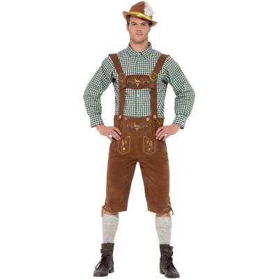 Smiffys Hanz Beiers kostuum - Groen, Groot Smiffys Hanz Beiers kostuum - Groen, Groot