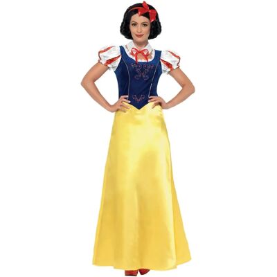 Smiffys Women's Princess Snow Costume - Dress, Collar & Headband - Costumes for Adults Smiffys Women's Princess Snow Costume - Dress, Collar & Headband - Costumes for Adults